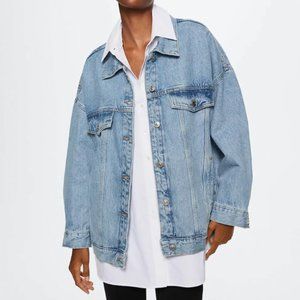 Mango Oversized Denim Jacket